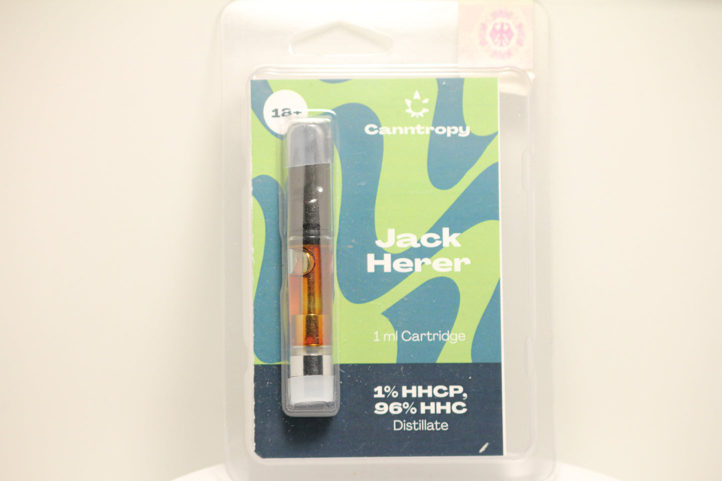 Canntropy HHC Blend Cartridge Jack Herer | 1 % HHC-P | 96 % HHC | 1 ml